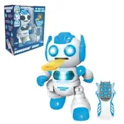 LEXiBOOK Powerman Shoot My First Throwing-disc Robot Programmable Remote
