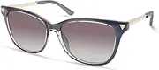 [GUESS] Women's GUA00011 Square Sunglasses, Grey, 56mm