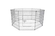 Paw Mate Pet Playpen 8 Panel 36in Foldable Dog Exercise Enclosure Fence Cage