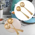 Copper Spoon Tableware Reusable Hotpot Spoon for Holiday Gatherings Camping
