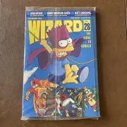 Wizard Guide to Comics #28 Dec 1993 Bart Simpson SEALED with Trading Cards