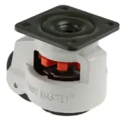 RS Pro SWIVEL LEVELLING CASTOR 75mm 95x95mm 750kg Ball Bearing, Nylon Hub