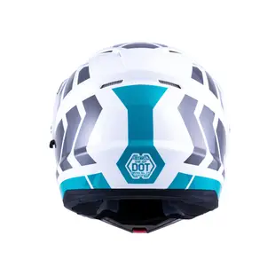 【SOL Helmets】SM-6P複合可掀式安全帽 (前衛者_白/綠) ｜ SOL安全帽官方商城