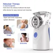 Handheld Diffuser Respirator Inhaler Asthma Humidifier Nebulise Nebulize AU 11n