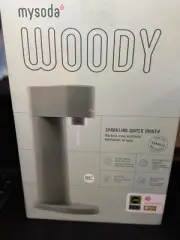 Woody Sparkling Water Maker - Silent Carbonated Water Machine Made of Renewab...