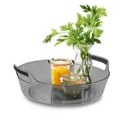 Madesmart Deep Portable Turntable Kitchen Organiser 29x11cm Round Carbon
