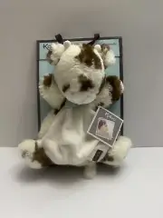 Kaloo Hand Puppet Soft 10”. New With Tags. Cow Plush Puppet