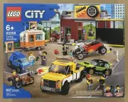 LEGO CITY: Tuning Workshop (60258) - New & Retired