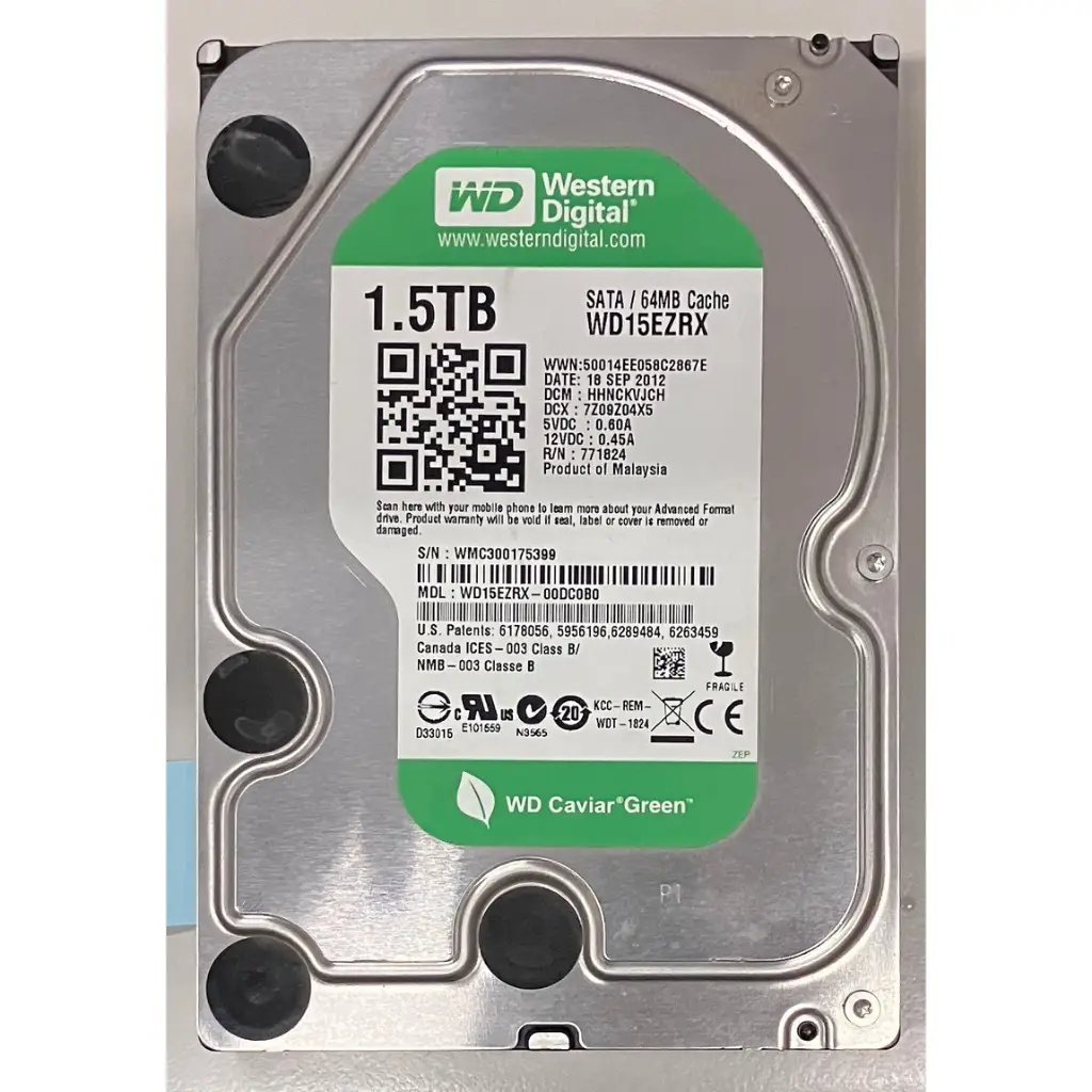 WESTERN DIGITAL WD15EADS-00P8B0 1.5TB SATA にくく 内蔵 3.5 WESTERN DIGITAL WD15EADS-00P8B0 1.5TB SATA にくく 内蔵 3.5