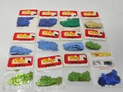 12 Packs Assorted Vintage Sulyn Leaf Rosette Snowflake Sequins Sewing Crafts