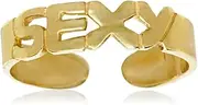 [JewelryWeb] 14k Yellow Gold Adjustable Sexy Body Jewelry toe ring-toe ring for Women