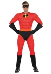 Disney The Incredibles Mr. Incredible Halloween Costume Size Adult Standard 44