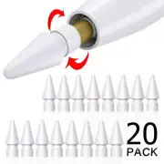 20 New Replacement Pencil Tips Apple 1st 2nd Gen iPad Stylus Lot NIB