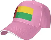 [SSIULUS] Flag of Guinea-Bissau Casquette Cap Hats,Trucker,Baseball Cap with Snapback,Perfect for Summer,Golf