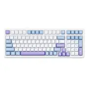 Aula F99 Mechanical Gaming Keyboard 99 Keys Tri-mode Hot Swappable PBT Two-Color Keycap BT/2.4G/Type-C Gasket RGB Custom