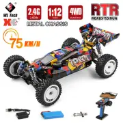 WLtoys XKS 124007 RC Car 1/12 Remote Control Car 4WD 2.4G 75KM/H High Speed K2U8