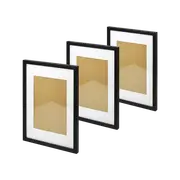 Photo Frames A3 Collage Black - 3PCS