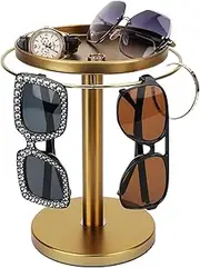 [Generic] Presentation of Sunglasses Rotatable Glasses Rotatable Glasses, Glasses Box | Jewelry Storage, Rotating Glasses Lenses, Carousel for Optical Glasses Frames on the Desk for the