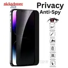 2x Privacy Tempered Glass Screen Protector For iPhone 16 15 14 13 12 11 Pro Max