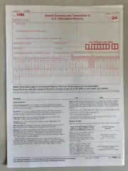 2024 IRS Tax Form 1096 Annual Summary and Transmittal (for 1099's to IRS)