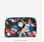 Vera Bradley Turnlock Wallet Splash Floral - NWT