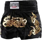 CAMBOS MMA Shorts, Muay Thai, Martial Arts, Cage Fight, BJJ, Boxing, Grappling Fighting Shorts for Men Women Kids(Black 5,Large)