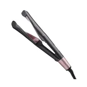 Hair Straightener and Curler 2 In 1 Ceramic Straightening Iron Professional Curling Flat Iron with Rotating Adjustable Temperature