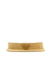 Prada Raffia Visor
