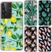 for Samsung Galaxy S21/S22 Plus/Ultra TPU Case Cover+glass protector-P7