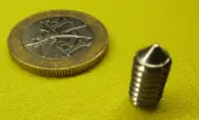 18-8 Stainless Steel Set Screws, Cone Point, 1/4"-20 x 1/2" Length, 50 Pieces