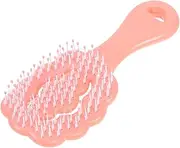 Cloud Shaped Pet Grooming Brush Durable Dog Hair Shedding Comb Cat Grooming Tool Soft Bristles for Gentle Massaging Pink for Small Dogs and Cats