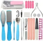 Bliss Gifts & Homewares Professional Manicure Tool Kit I 24 in 1 Pedicure Sta...