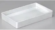 Banshige, New Delica Double-Sided Large Scale 1.2 inches (33.3 x 20.5 x 5 cm), ABS Resin (7-131-9), Japanese Tableware, Restaurants, Commercial Use