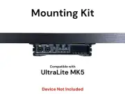 Desk Mount Kit for Motu Ultra Lite MK5 - Under Desk Mount Brackets