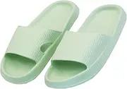 [GLMDKAI] Shower Slippers for Women and Men, Bathroom Shoes House Slip-on Slides, Home Beach Wear Pool Sandals, Non-Slip Ultra Lightweight Soft Sole Indoor Open Toe Garden Footwear
