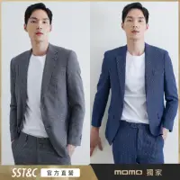 在飛比找momo購物網優惠-【SST&C.超值限定.】男士 休閒版西裝外套/都會獵裝外套