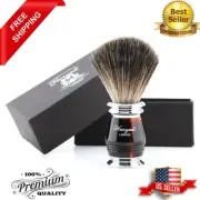 Elegant Design Resin Handle Shaving Brush for Men-Synthetic Bristle Shave Brush