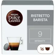 NESCAFE DOLCE GUSTO Ristretto Barista Instant Coffee | 16 Capsules/Pods in Box