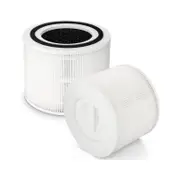 iDeer Life 2PK Core 300 Replacement Filters, Compatible with LEVOIT Core 300