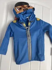 NEW NWT Paw Patrol Chase Boys 2t Hooded Chase Face Jacket