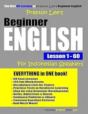 Preston Lee's Beginner English Lesson 1 - 60 For Indonesian Speakers