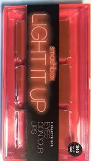 Smashbox Light it up 3 Palette set: Eyes, Contour & Lips New
