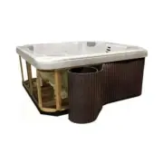 FSP-E Confer Plastics Flexible Spa Panel Kit Espresso Fits Spas Up To 96" x 96"