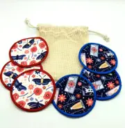 Illumicrate Moths & Poppies Wash Makeup Pads The Bone Season Samantha Shannon