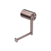 Nero Mecca Care Heavy Duty Toilet Roll Holder Brushed Bronze