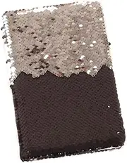 Sequin Notebook Travel Notebook Black Hand Account Personalised Diary Sequin Notebook Journal Mermaid Sequins Diary Book Hand Account