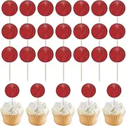 72PCS Basketball Cupcake Toppers, Cake Topper Decorations for Outdoor Sports, Cake Decorations Supplies for Basketball Sports Players Theme, Birthday Party