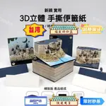 台灣熱銷 立體便條紙 便條紙 紙雕 DIY 桌曆 2024 手撕日曆 便簽 紙雕便條紙 紙雕日曆 立體日曆 畢業禮物