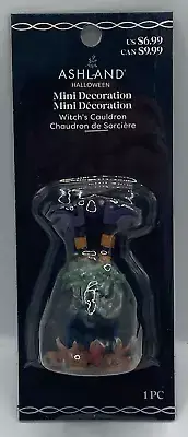 Ashland Halloween Witch's Cauldron Mini Decoration Village Accessory NEW