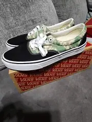 New! Vans Era Woodland Wash Black, mens size 9/ Womens size 10.5